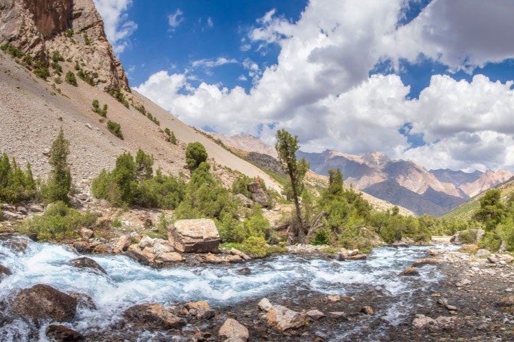 Tajik river